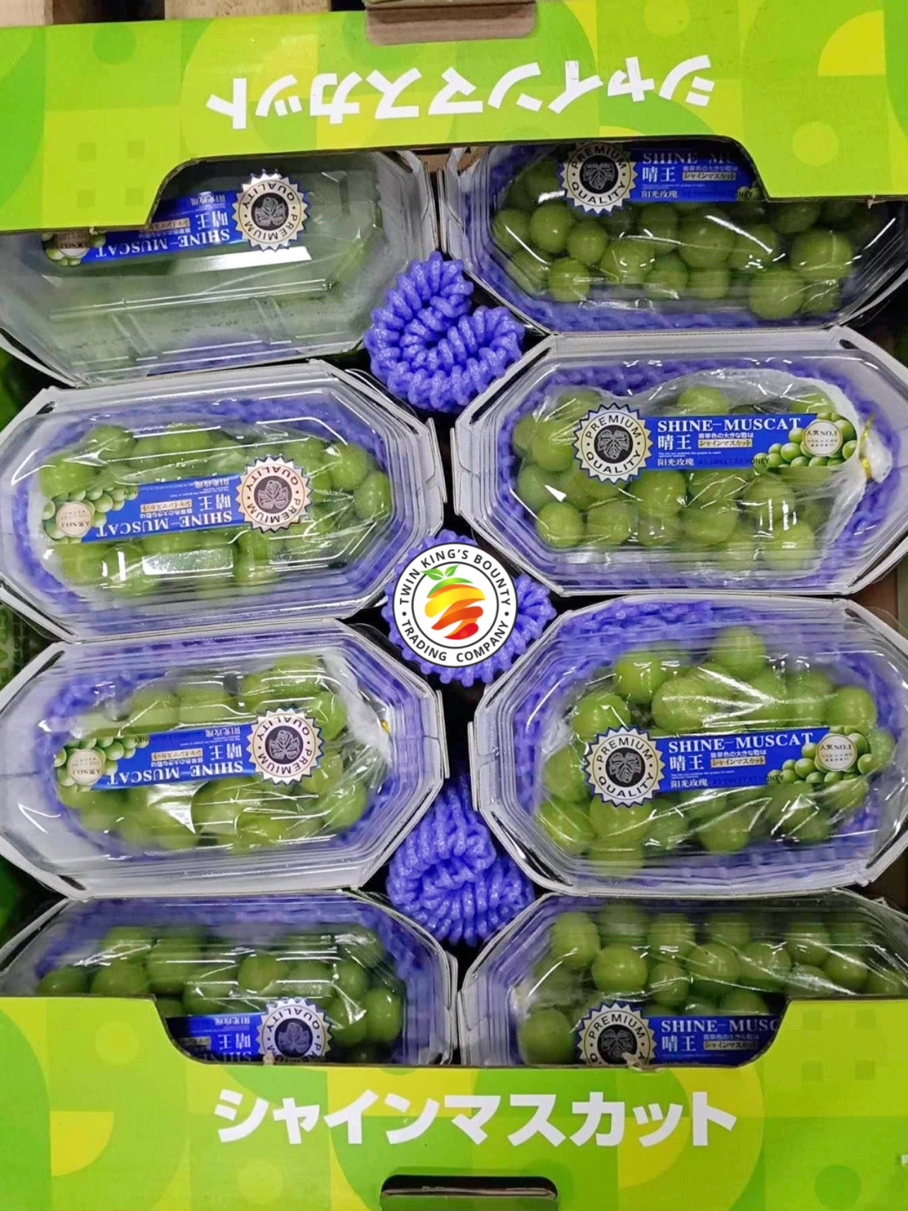 Grapes Green Muscat (8 Packs) – Twin King's Bounty